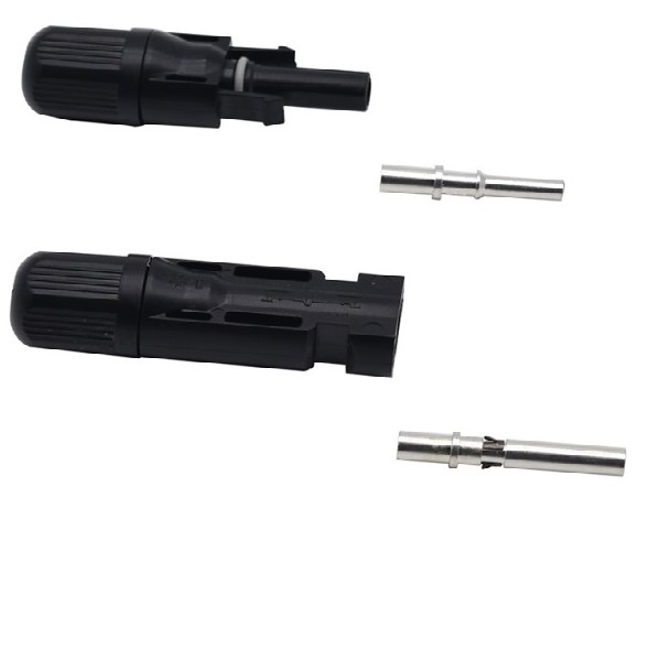 Sanch Pair of MC4 single suitable for cables 4mm & 6mm