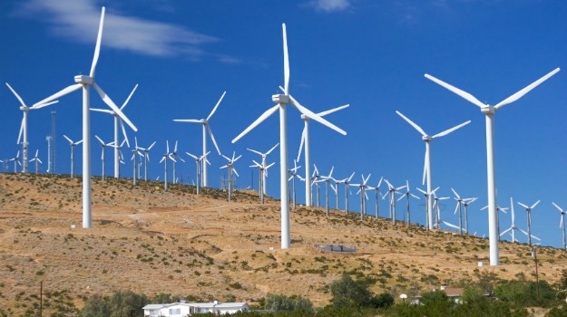 أكبر محطة لإنتاج الكهرباء من طاقة الرياح فى الشرق الأوسط في مصر