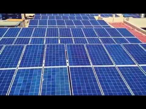 مناقصة توريد وتركيب محطة طاقة شمسية